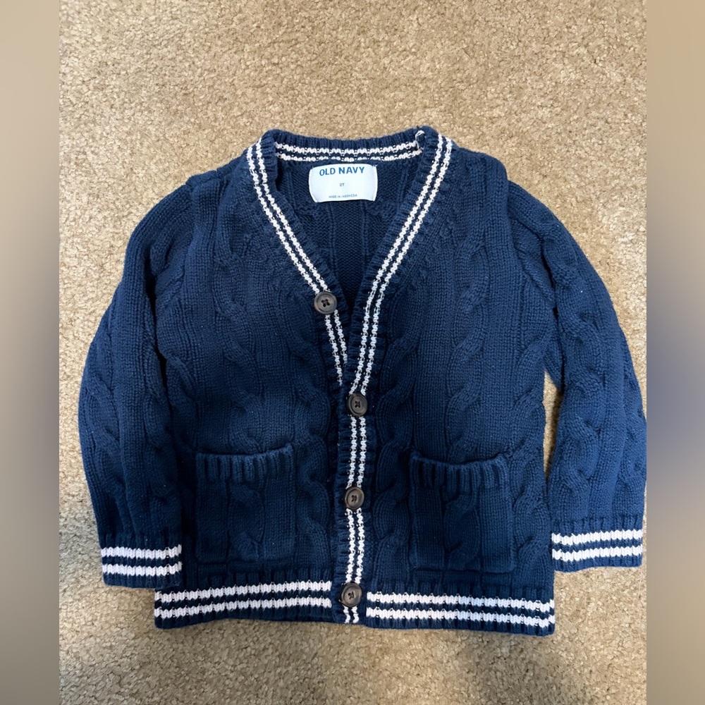 Old Navy Cable Knit 2T Cardigan